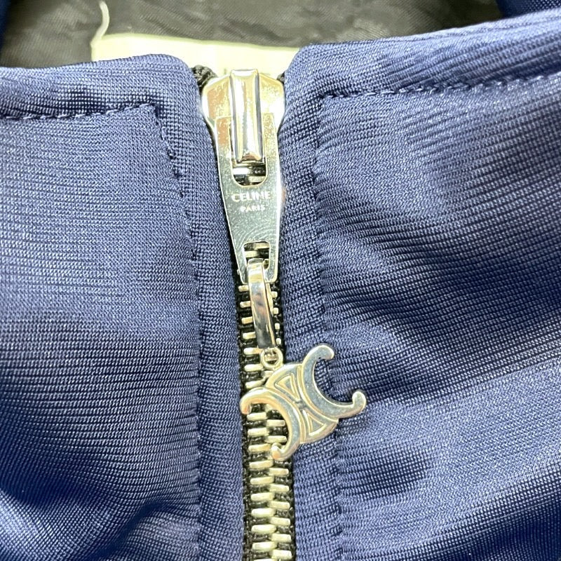 【CELINE】セリーヌ トラックジャケット 2Y98E859W.07OW その他アウター メンズ サイズM ネイビー 紺 ジャージ