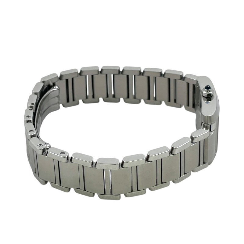 【CARTIER】カルティエ タンクフランセーズSM W51008Q3 腕時計 ステンレススチール レディース クォーツ