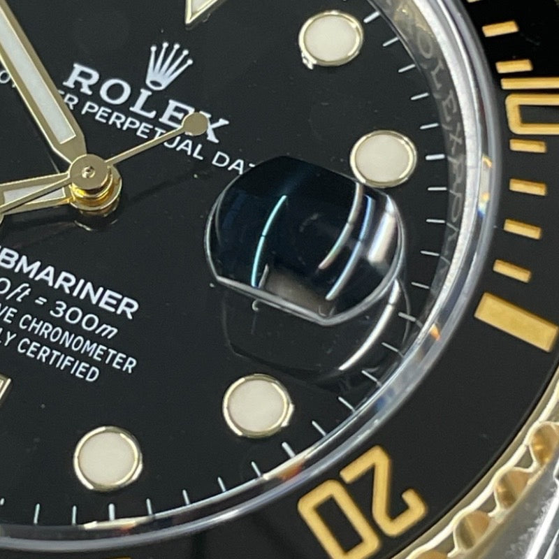 【ROLEX】ロレックス サブマリーナー デイト 126613LN 腕時計 SS/YG メンズ ランダム番 2022年ギャラ 黒文字盤 ブラック