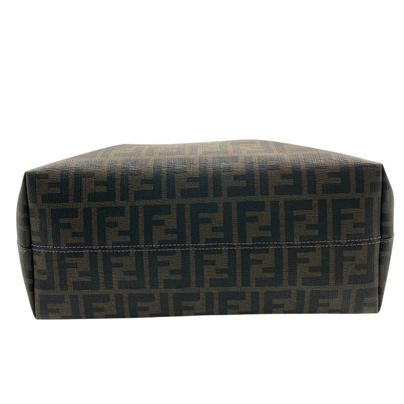 【FENDI】フェンディ ズッカ トート 8BH198 トートバッグ PVC レディース PVC ハンド カーキ