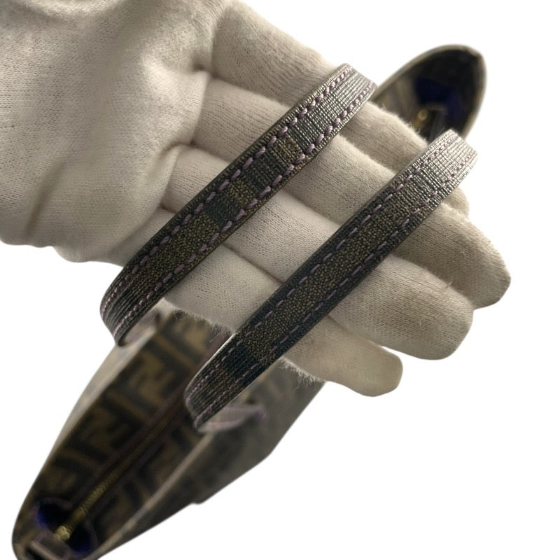 【FENDI】フェンディ ズッカ トート 8BH198 トートバッグ PVC レディース PVC ハンド カーキ