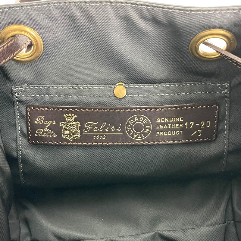 【Felisi】フェリージ レザートート 17-20/3 トートバッグ レザー レディース 黒 ブラック