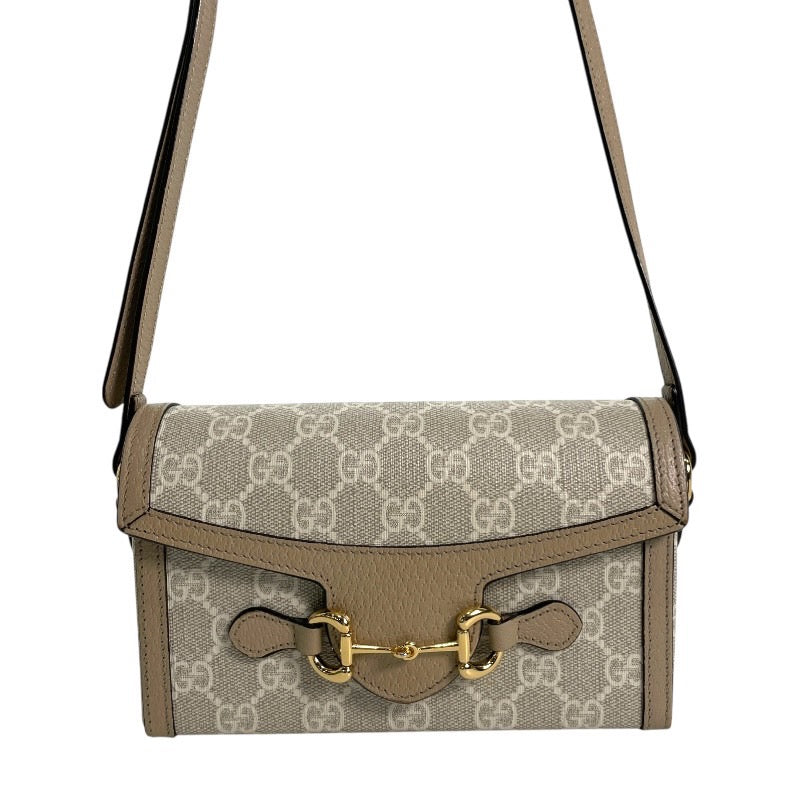 【GUCCI】グッチ ホースビット1955 699296 ショルダーバッグ レディース GGスプリーム ポシェット