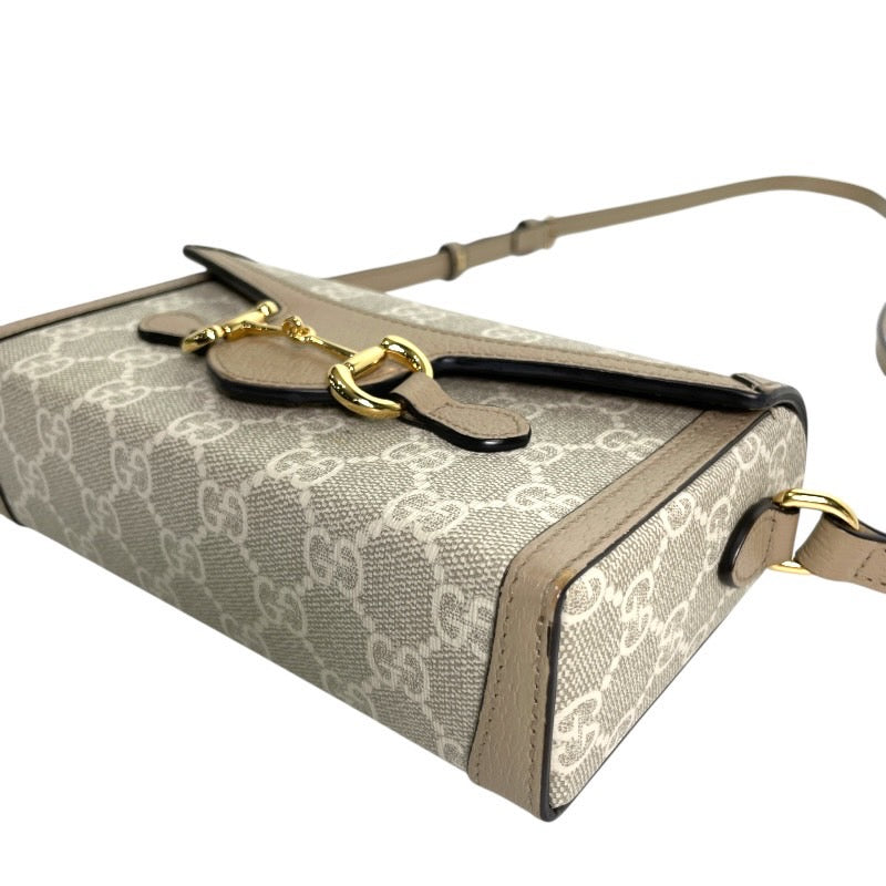 【GUCCI】グッチ ホースビット1955 699296 ショルダーバッグ レディース GGスプリーム ポシェット