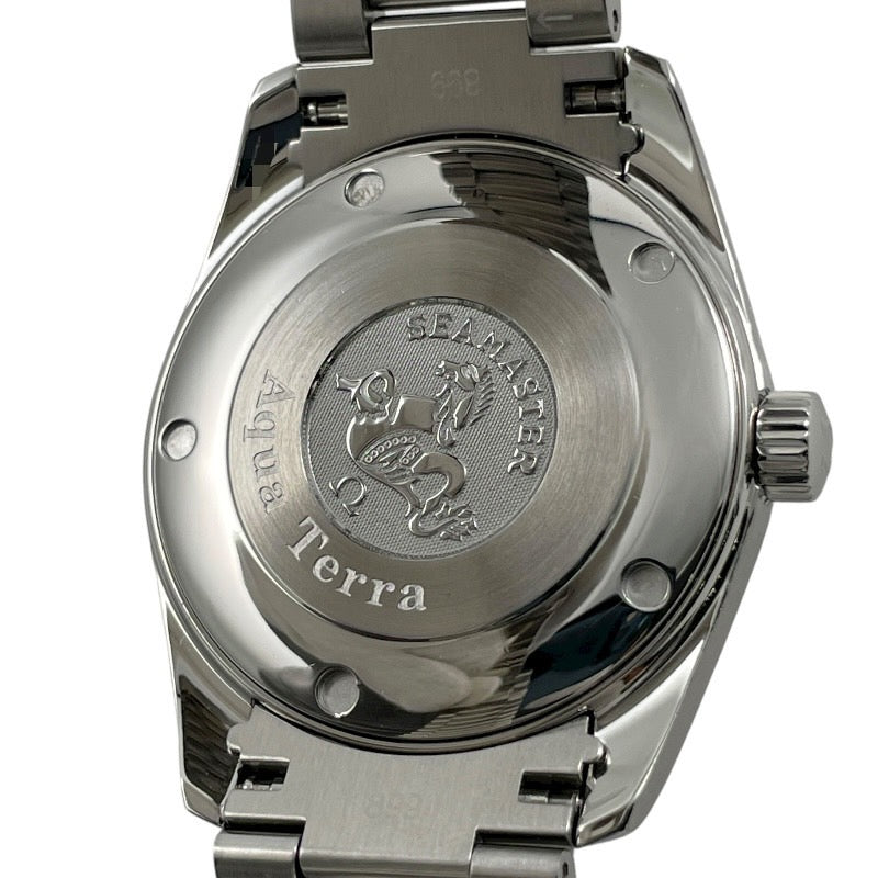 【OMEGA】オメガ シーマスター アクアテラ 2518.80 腕時計 ステンレススチール メンズ クォーツ 36mm 青文字盤 ブルー 150m 500ft