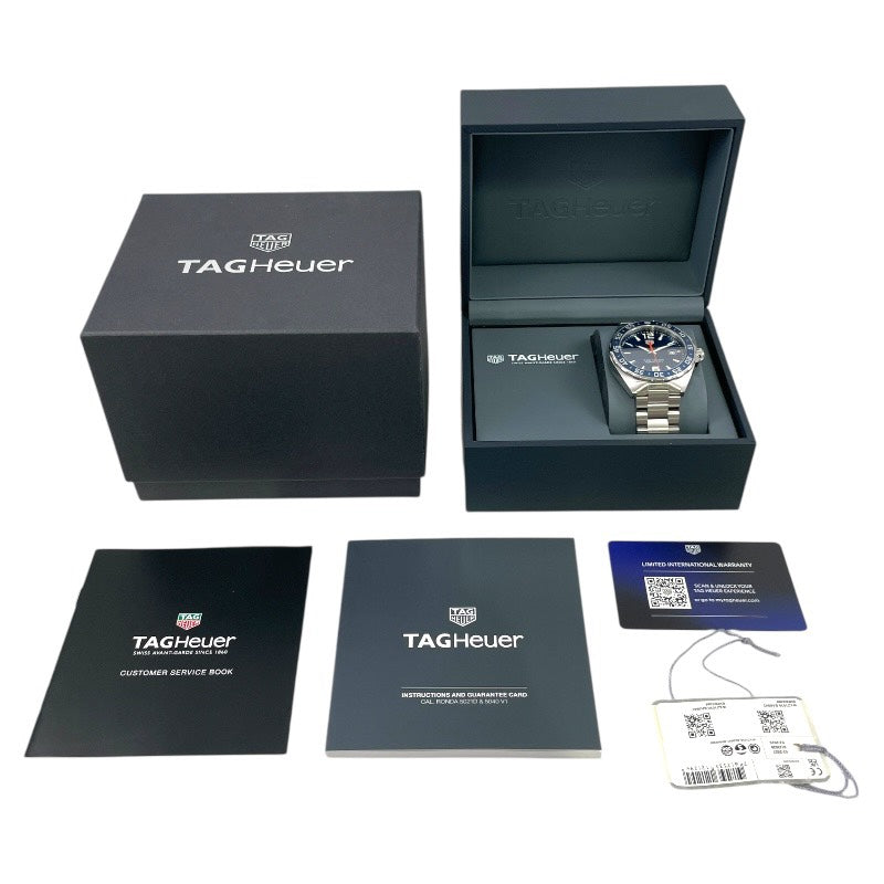 【TAG HEUER】タグホイヤー フォーミュラ1 WAZ1010.BA0842 腕時計 ステンレススチール メンズ FORMULA1 クォーツ ブルー 青