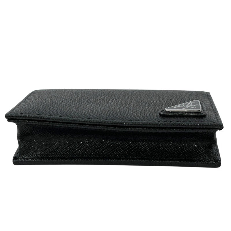 【PRADA】プラダ サフィアーノレザー 名刺入れ 2MC122 名刺入れ レザー メンズ 黒 ブラック カードケース レディース