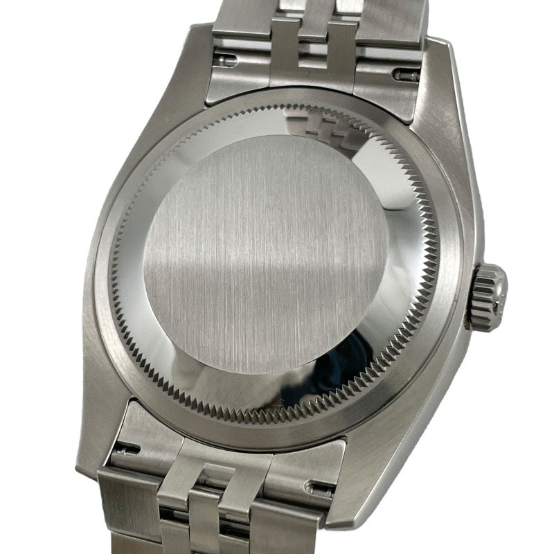 【ROLEX】ロレックス デイトジャスト ターノグラフ 116264 腕時計 SS/WG メンズ G番 自動巻き 黒文字盤 ブラック ジュビリーブレス
