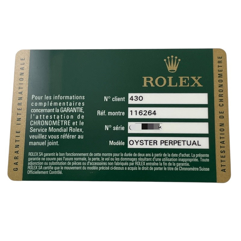【ROLEX】ロレックス デイトジャスト ターノグラフ 116264 腕時計 SS/WG メンズ G番 自動巻き 黒文字盤 ブラック ジュビリーブレス
