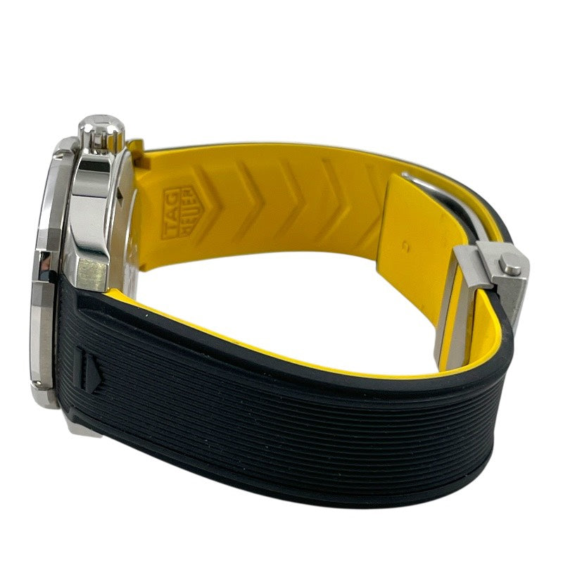 【TAG HEUER】タグホイヤー アクアレーサー キャリバー5 WAY211A.FT6068 腕時計 SS/ラバー メンズ 自動巻き 黒文字盤 ブラック