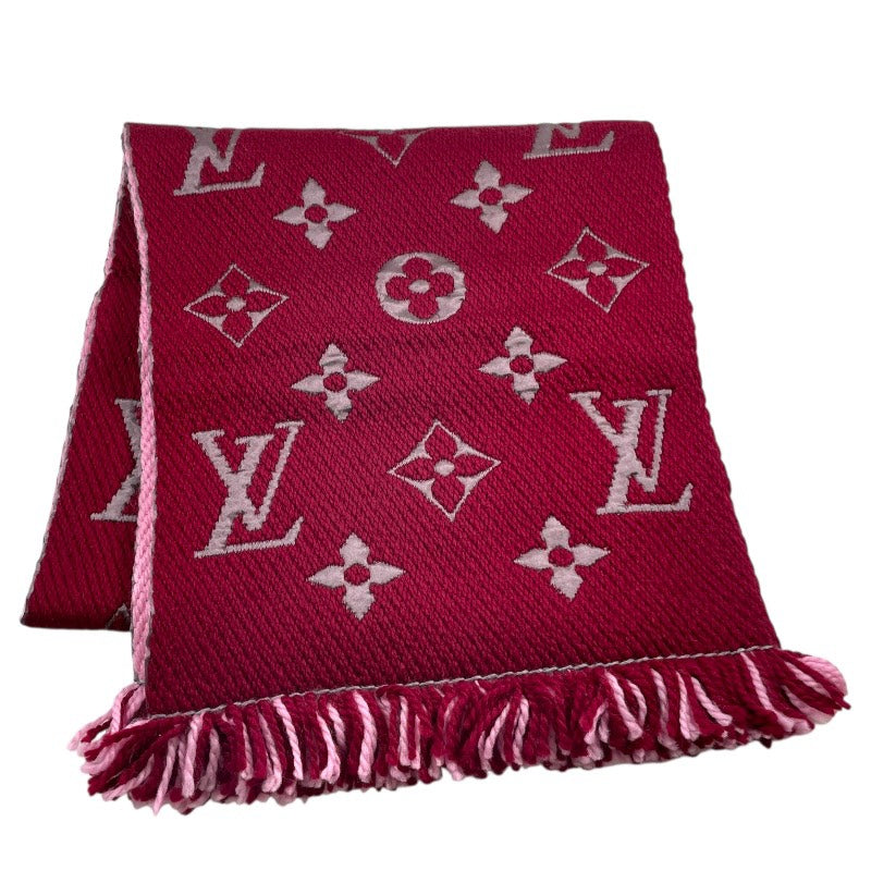 ルイ・ヴィトン LOUIS VUITTON マフラー エシャルプ ロゴマニア  