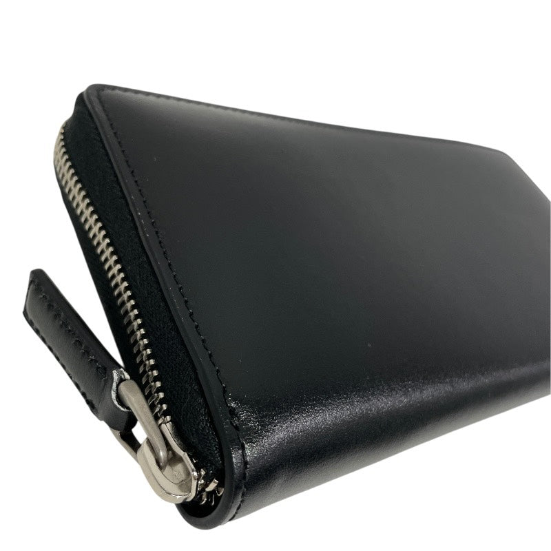 【GUCCI】グッチ GGマーモント ジップアラウンドウォレット 428736 長財布 レザー メンズ 本革 ラウンドファスナー 黒 ブラック レディース
