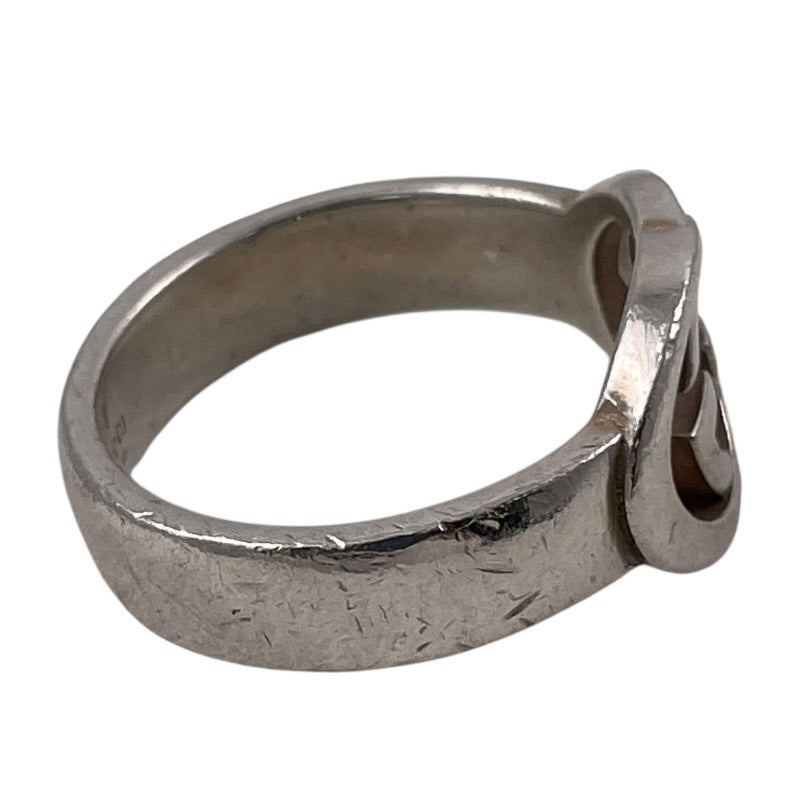 【GUCCI】グッチ インターロッキングG ブリット 190483 リング・指輪 シルバー925 メンズ 15号 日本サイズ14号