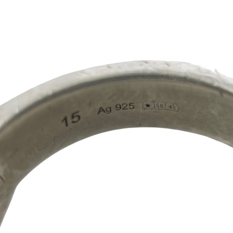 【GUCCI】グッチ インターロッキングG ブリット 190483 リング・指輪 シルバー925 メンズ 15号 日本サイズ14号