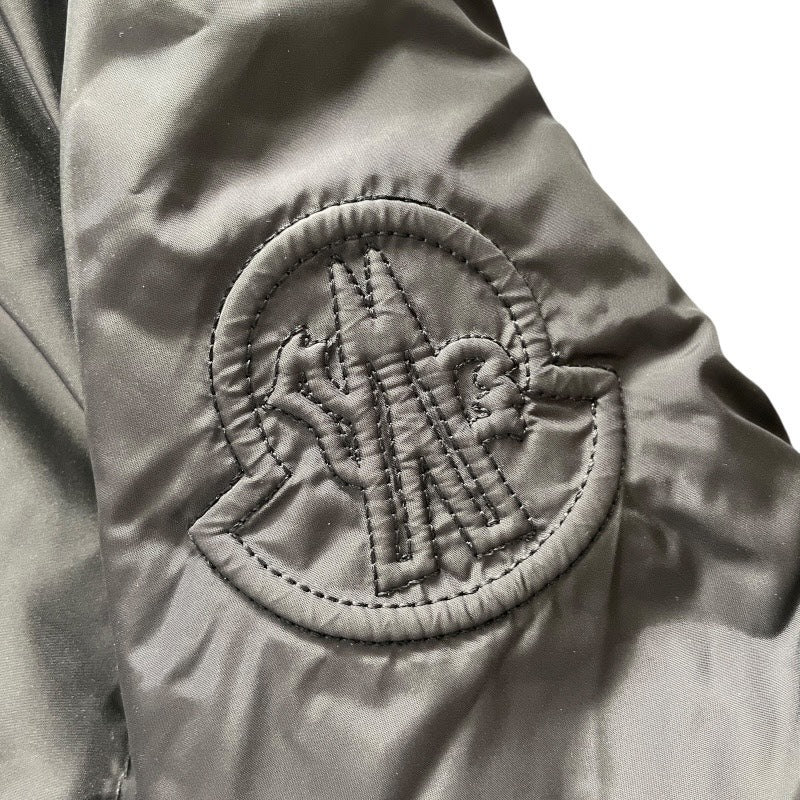 【MONCLER】モンクレール VERONIQUE ヴェロニク 68352 ダウンジャケット ナイロン レディース ダウンコート 黒 ブラック サイズ00 正規タグ ベルト付