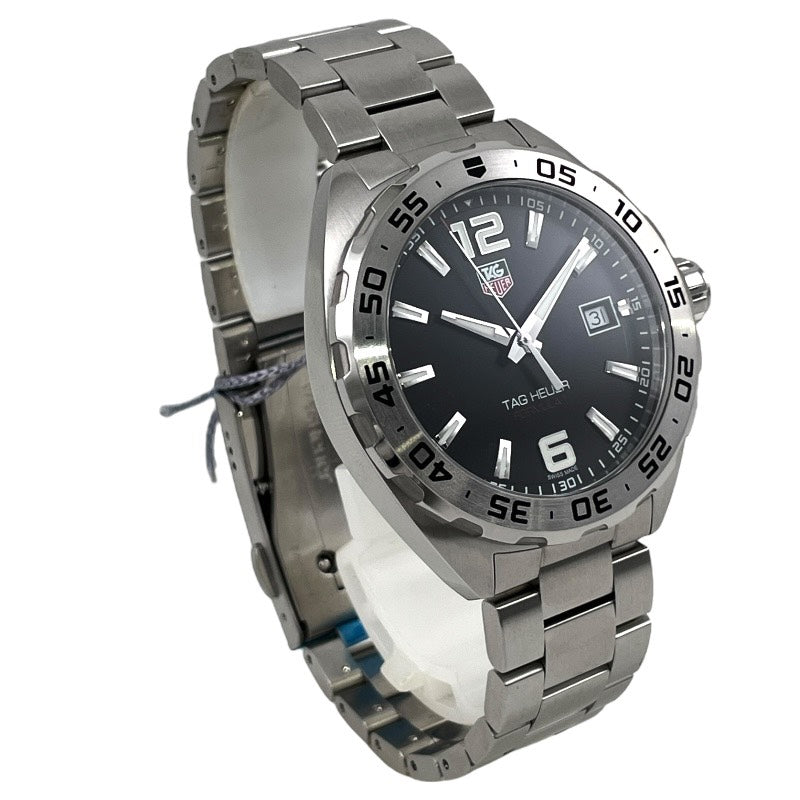 【TAG HEUER】タグホイヤー フォーミュラ1 WAZ1112.BA0875 腕時計 ステンレススチール メンズ 未使用品 クォーツ 黒文字盤 ブラック