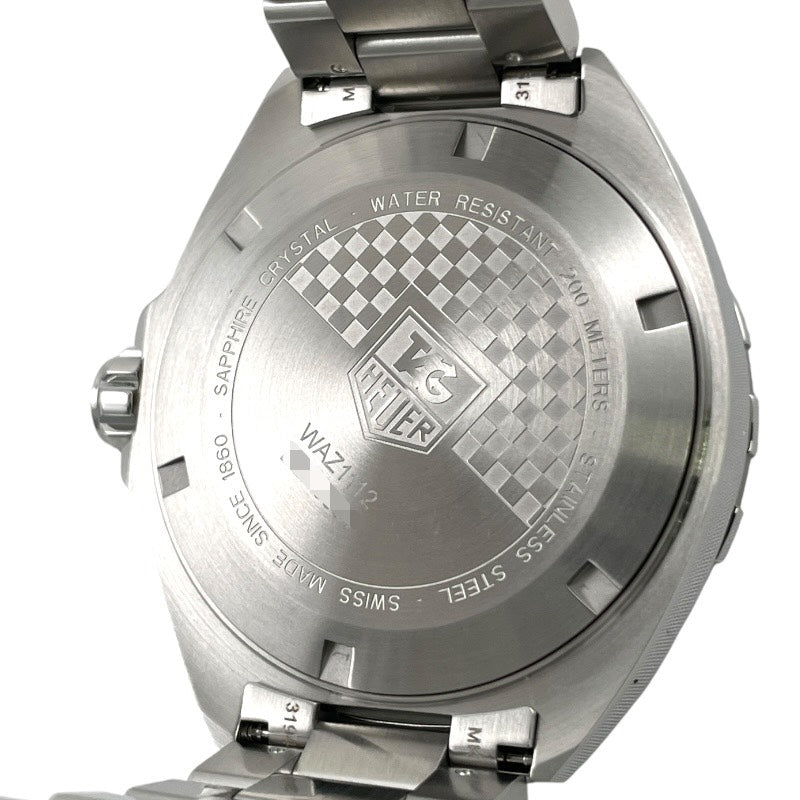 【TAG HEUER】タグホイヤー フォーミュラ1 WAZ1112.BA0875 腕時計 ステンレススチール メンズ 未使用品 クォーツ 黒文字盤 ブラック