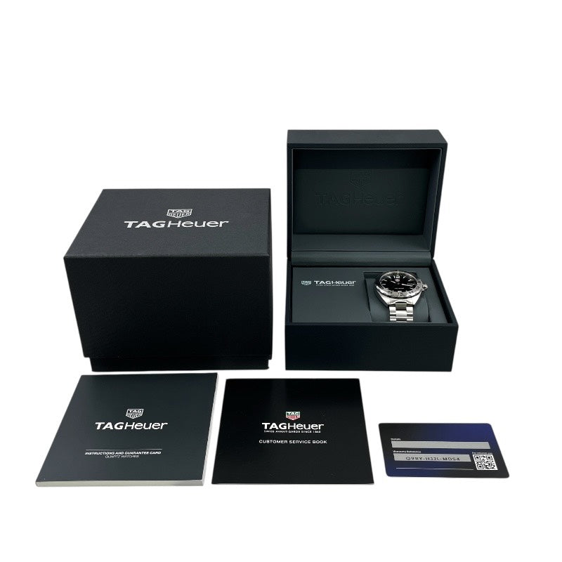 【TAG HEUER】タグホイヤー フォーミュラ1 WAZ1112.BA0875 腕時計 ステンレススチール メンズ 未使用品 クォーツ 黒文字盤 ブラック