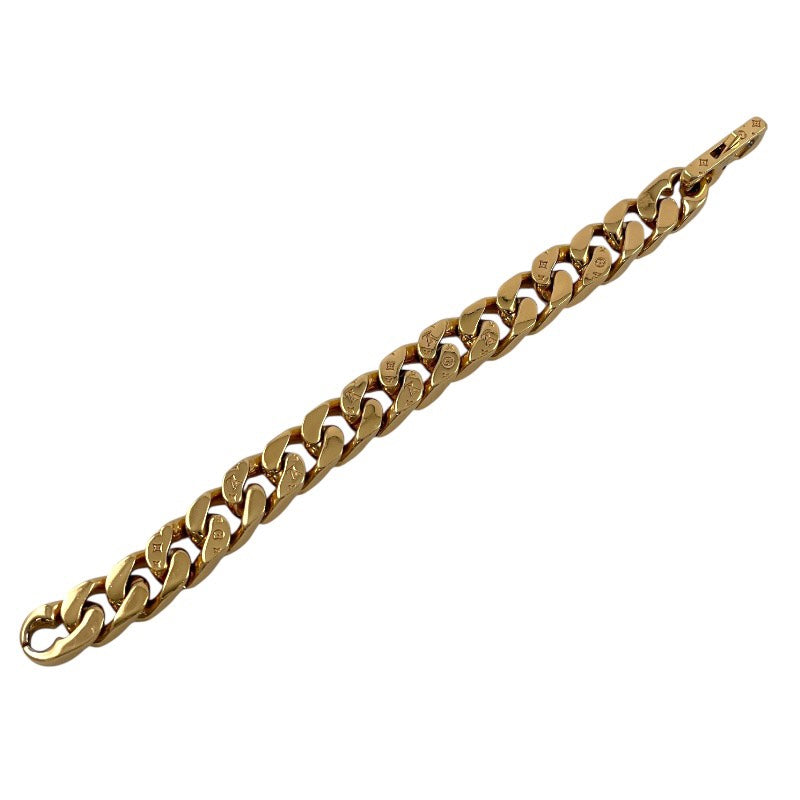 【LOUIS VUITTON】ルイ・ヴィトン ブレスレ チェーンリンクス M00306 ブレスレット メンズ 喜平 モノグラム ゴールド