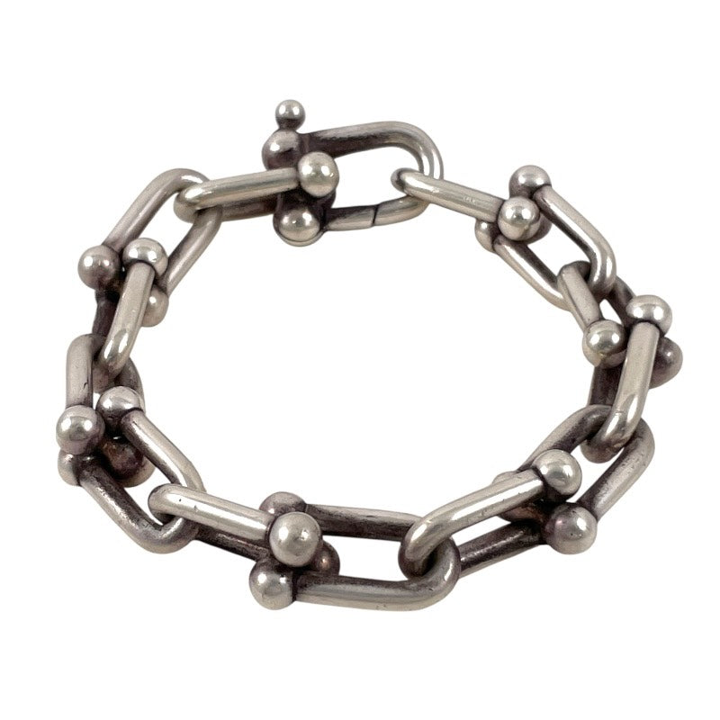 【TIFFANY&Co.】ティファニー ハードウェア ラージ ブレスレット シルバー925 メンズ