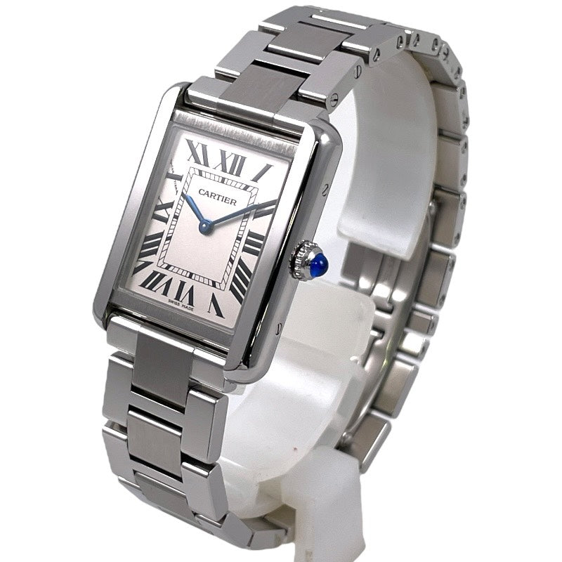 【CARTIER】カルティエ タンクソロSM W5200013 腕時計 ステンレススチール レディース クオーツ