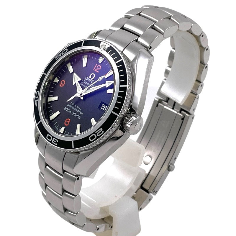 【OMEGA】オメガ シーマスター プラネットオーシャン 2201.51 腕時計 ステンレススチール メンズ 自動巻き 黒文字盤 コーアクシャル クロノメーター 600m
