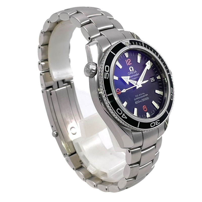 【OMEGA】オメガ シーマスター プラネットオーシャン 2201.51 腕時計 ステンレススチール メンズ 自動巻き 黒文字盤 コーアクシャル クロノメーター 600m