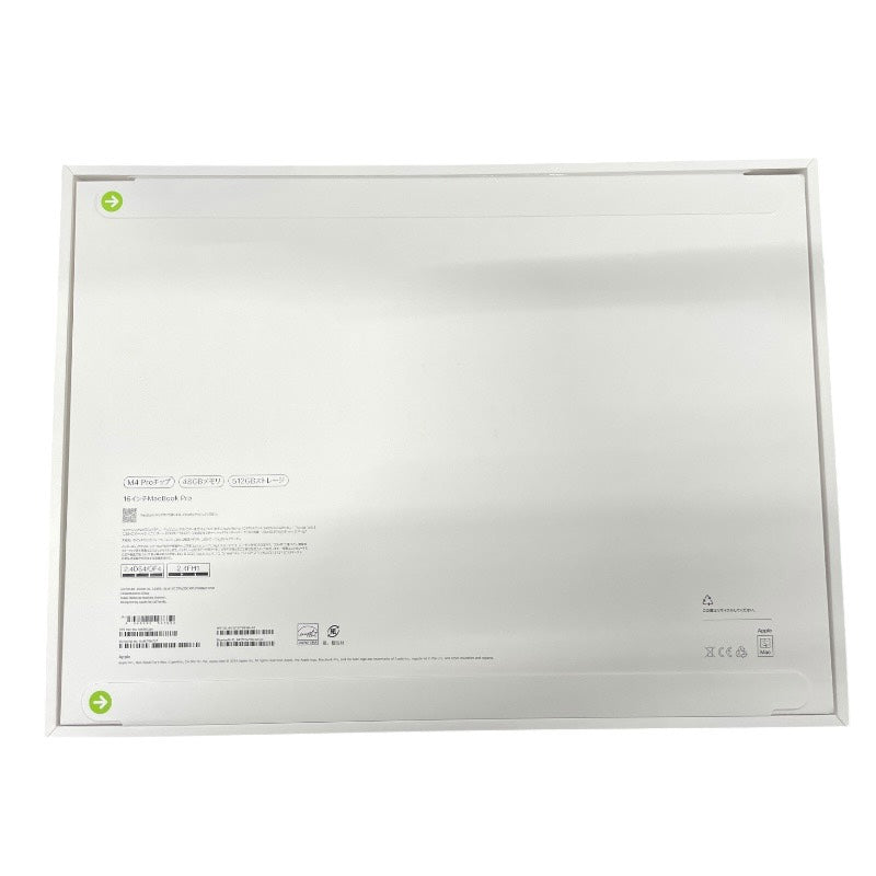 【新品未使用品】【Apple】アップル MacBook Pro 16inch/M4 Pro/48GB/512GB MX2U3J/A パソコン ユニセックス 新品未使用品 Liquid Retina XDRディスプレイ