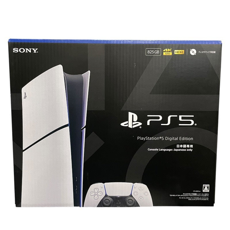 【新品】【sonny】ソニー プレイステーション5 CFI-2200B01 ゲームハード ユニセックス 新品未使用品 PlayStation5 825GB PS5 デジタルエディション