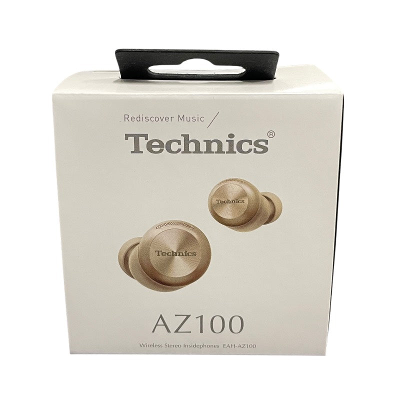 【新品】 【Technics】テクニクス EAH-AZ100-N オーディオ機器 ユニセックス 新品未使用品 ワイヤレスイヤホン Panasonic シャンパンゴールド