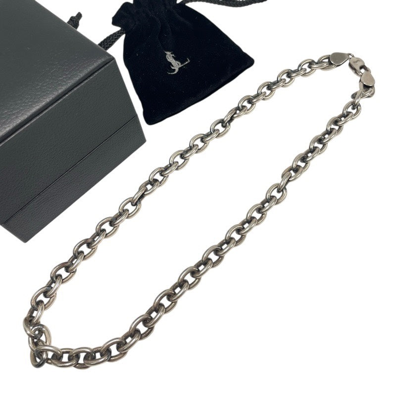 【JOHN LAWRENCE SULLIVAN】ジョンローレンスサリバン OVAL LINK CHAIN NECKLACE JLS-06-32 ネックレス シルバー925 メンズ シルバー925 オーバル リンク チェーン