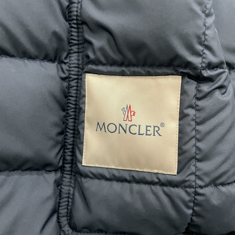 【MONCLER】モンクレール FAISAN GIUBBOTTO I20931C00017 54A81 ダウンジャケット レディース サイズ0 ダウンコート ネイビー 2023年製