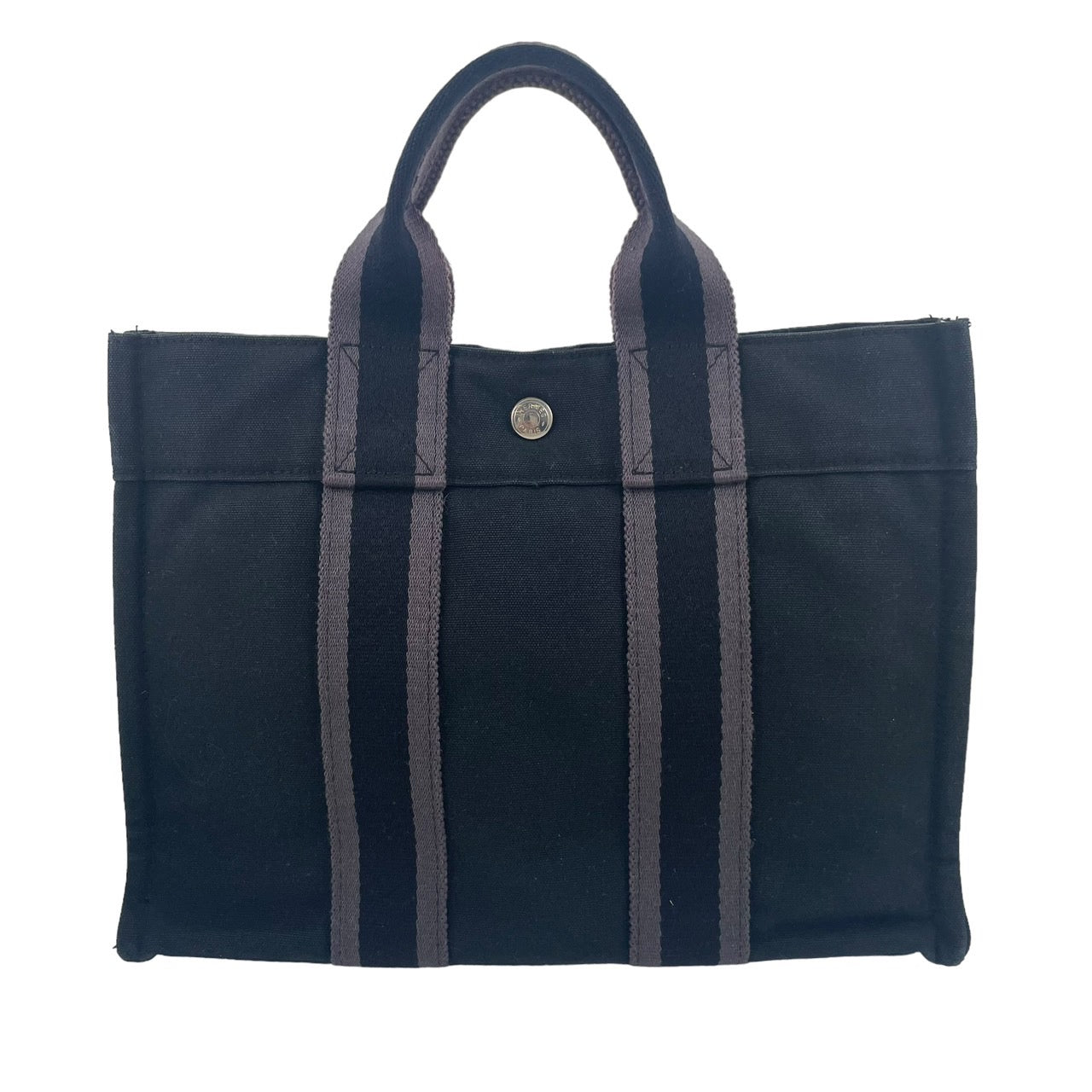 中古】【HERMES】エルメス フールトゥPM ハンドバッグ キャンバス 