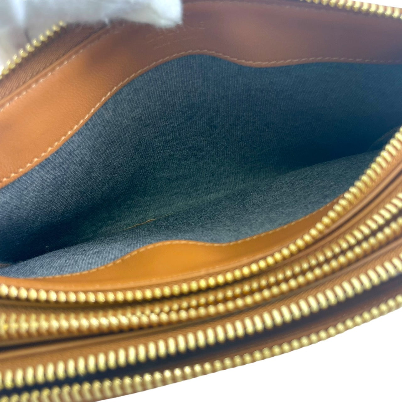 【中古】【CELINE】セリーヌ トリオポシェット 本革 ミニショルダー ポーチ 165113 ショルダーバッグ レザーレディース