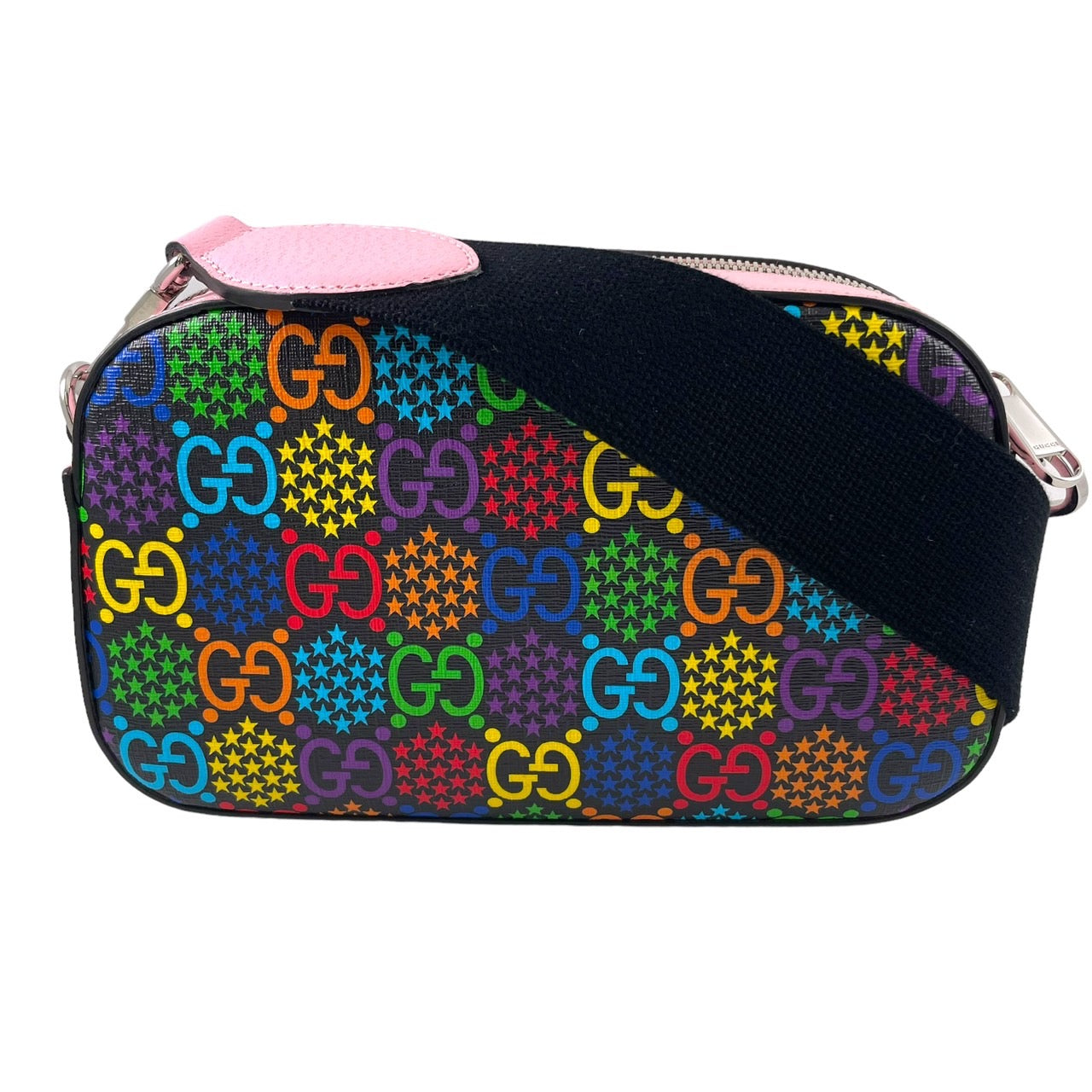 【GUCCI】グッチ GGサイケデリック 574886 ショルダーバッグ コーティングキャンバスレディース ポシェット GGスプリーム