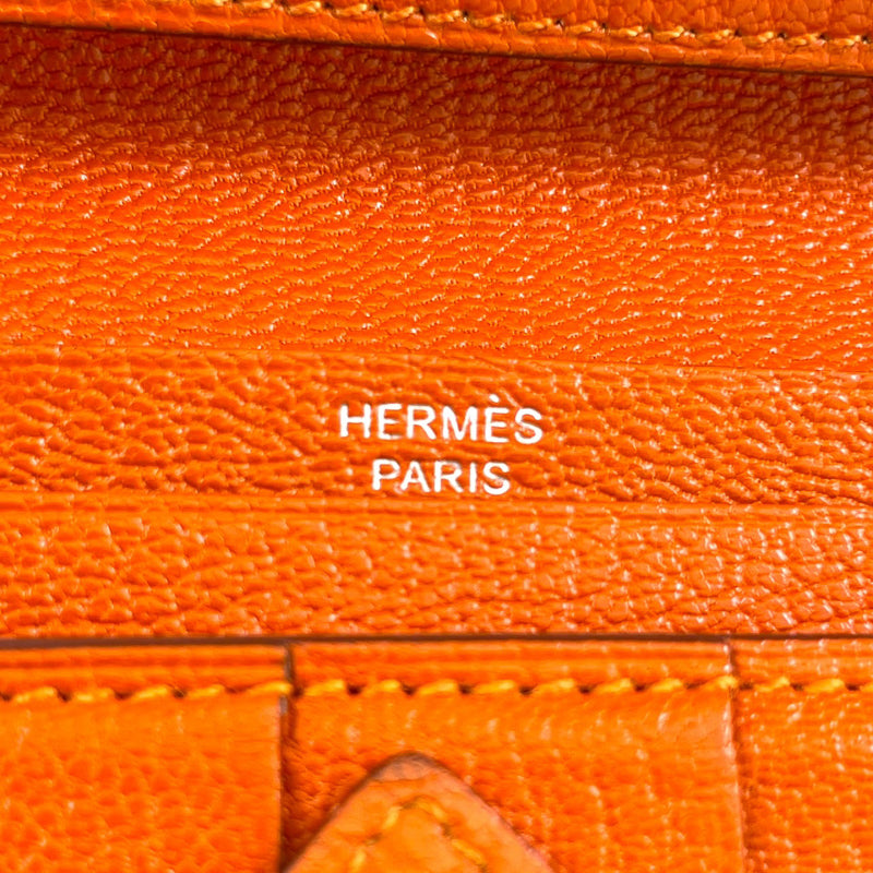 【中古】【HERMES】エルメス ベアンスフレ 二つ折り財布 レザー レディース