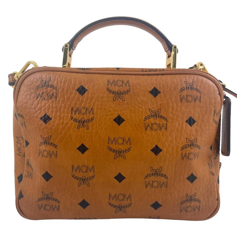 MCM エム・シー・エム ショルダーバッグ MMR4SVI69CO001 ショルダーバッグ PVC ブラウン レディース【中古】