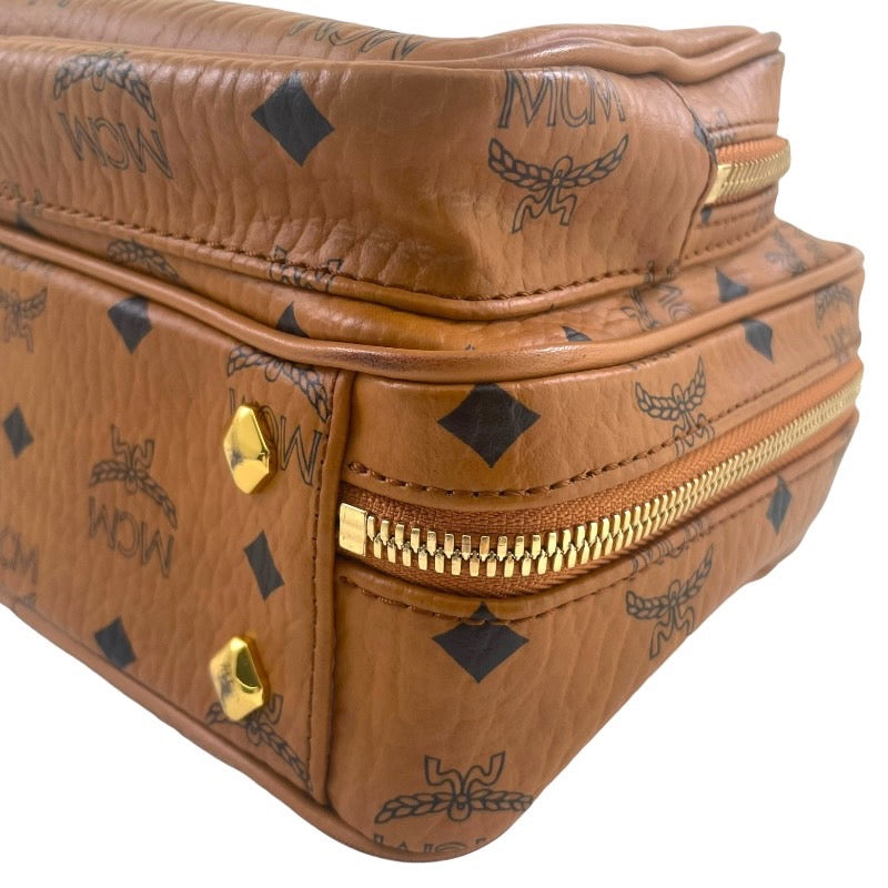 MCM エム・シー・エム ショルダーバッグ MMR4SVI69CO001 ショルダーバッグ PVC ブラウン レディース【中古】