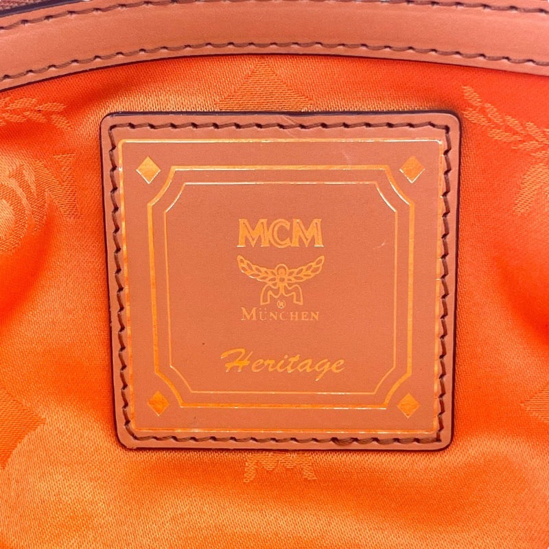 MCM エム・シー・エム ショルダーバッグ MMR4SVI69CO001 ショルダーバッグ PVC ブラウン レディース【中古】