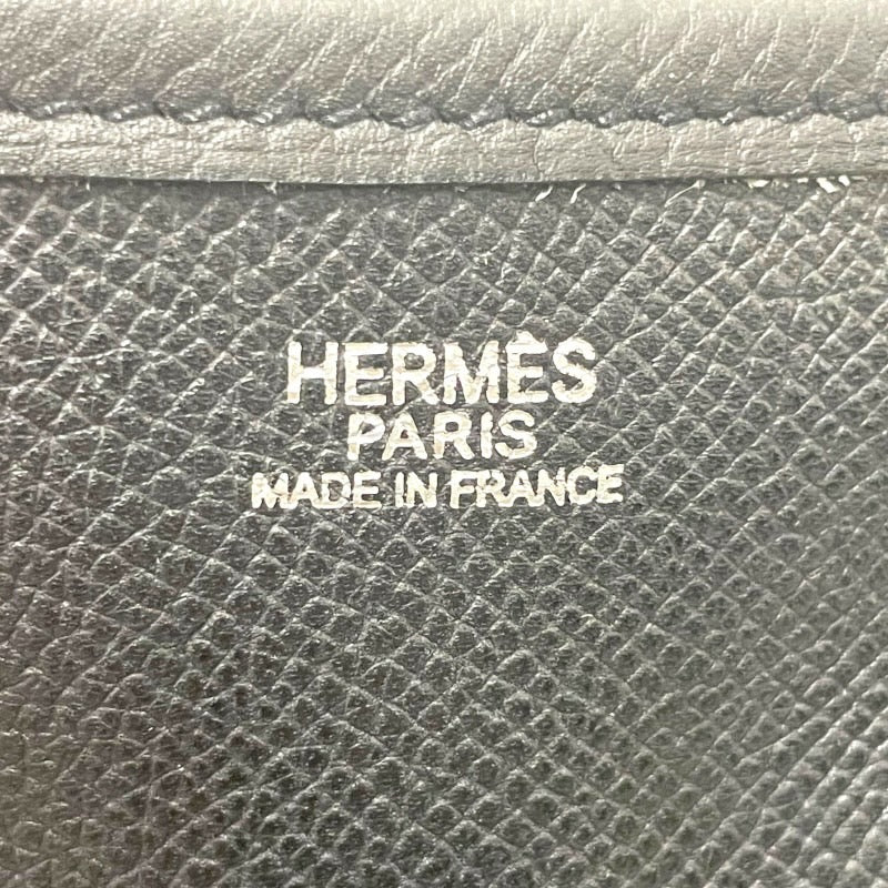 HERMES エルメス エブリンGM ショルダーバッグ ヴォーエプソン ブラック □I(2005年)刻印【中古】 メンズ