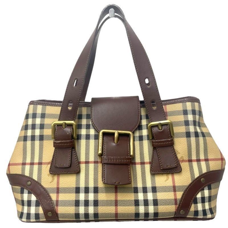 【BURBERRY】バーバリー トートバッグ トートバッグ PVCレディース ハンドバッグ シャドーホース ノバチェック
