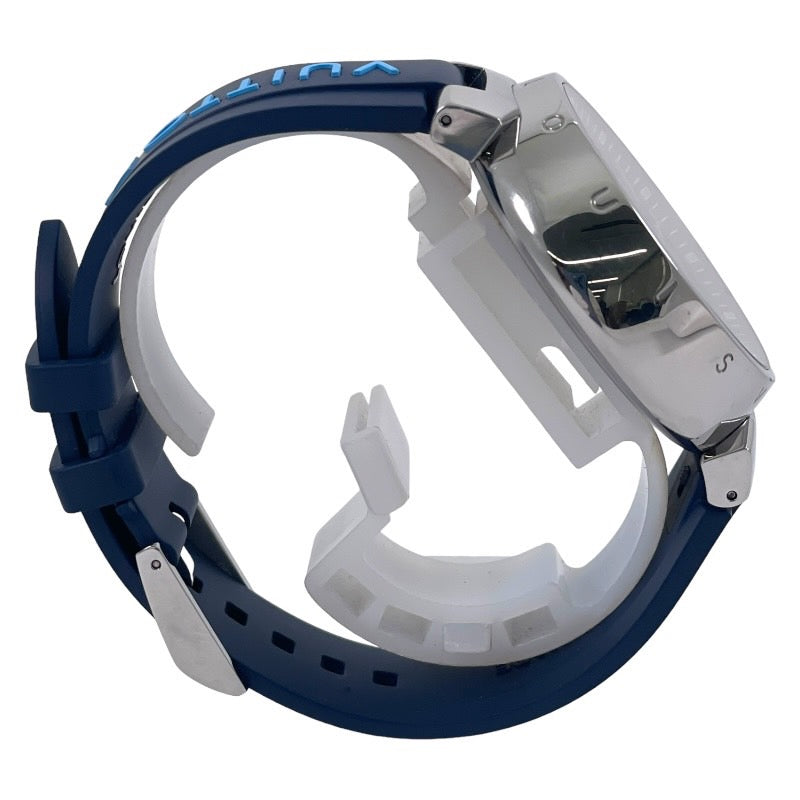 LOUIS VUITTON ルイ・ヴィトン タンブールGM QA073Z 腕時計 ステンレス ダミエグラフィット クオーツ ダミエグラフィット文字盤【中古】 メンズ