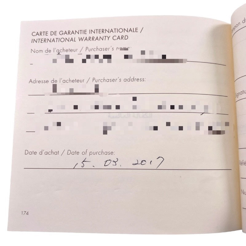 【LOUIS VUITTON】ルイ・ヴィトン タンブール Q11BA 腕時計 ステンレスユニセックス ラブリーカップ クロノグラフ