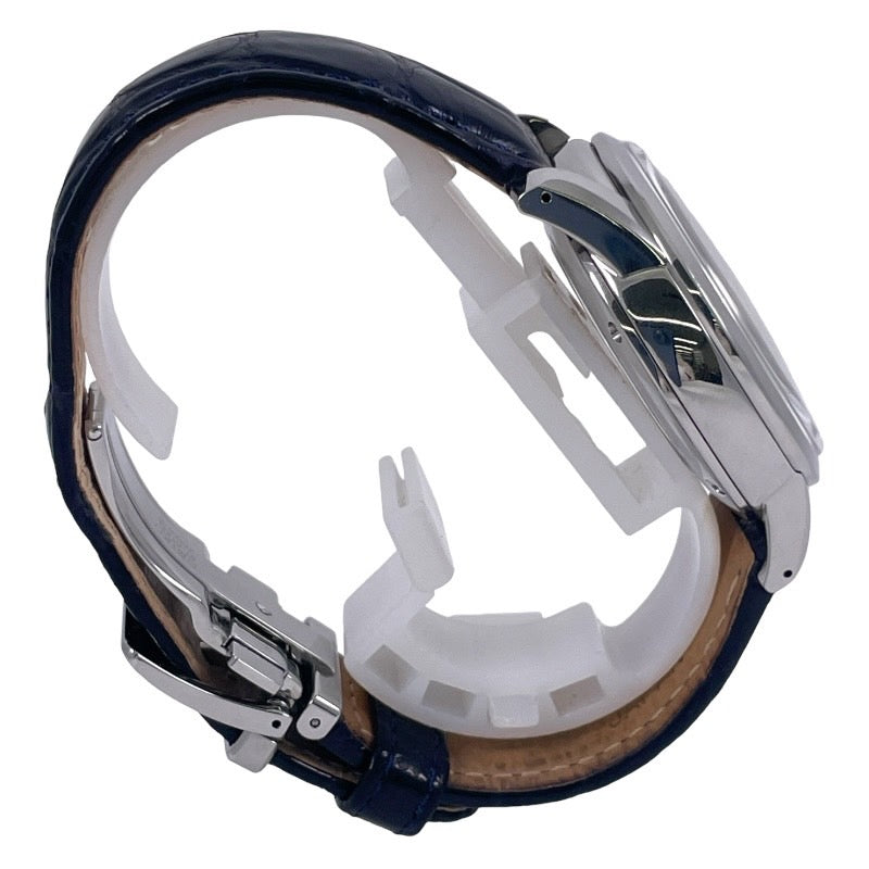 SEIKO グラントセイコーエレガンスコレクション スプリングドライブ SBGA407 腕時計 ステンレス 雪白ブルー スプリングドライブ 雪白ブルー文字盤【中古】 メンズ