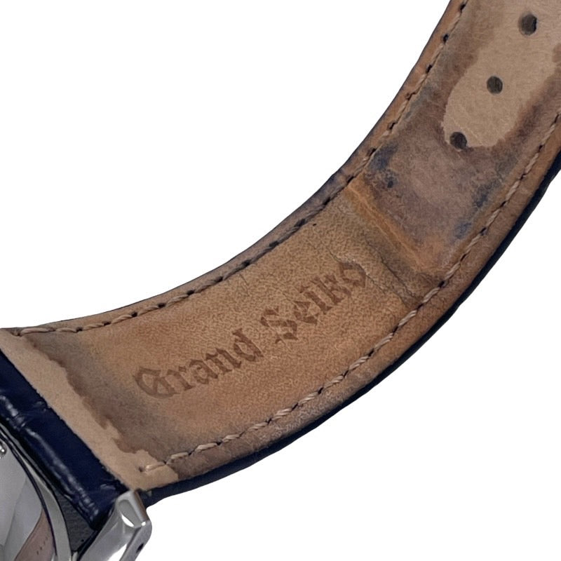 SEIKO グラントセイコーエレガンスコレクション スプリングドライブ SBGA407 腕時計 ステンレス 雪白ブルー スプリングドライブ 雪白ブルー文字盤【中古】 メンズ