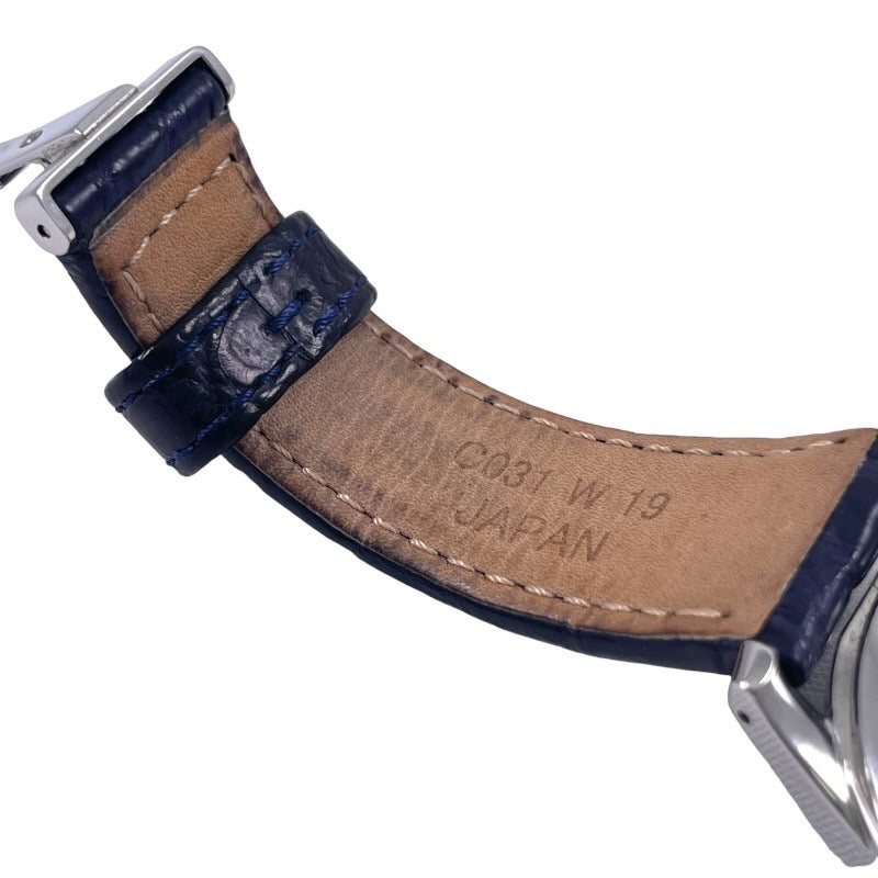 SEIKO グラントセイコーエレガンスコレクション スプリングドライブ SBGA407 腕時計 ステンレス 雪白ブルー スプリングドライブ 雪白ブルー文字盤【中古】 メンズ