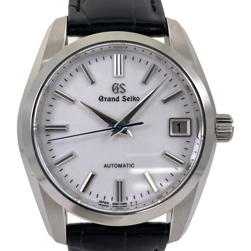 SEIKO グラントセイコー メカニカル ヘリテージコレクション SBGR287 腕時計 ステンレス ホワイト 自動巻き ホワイト文字盤【中古】 メンズ