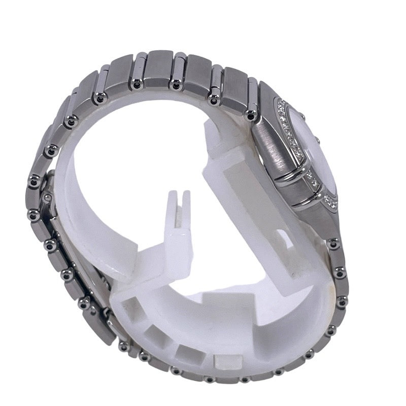 OMEGA オメガ コンステレーション ミニ ダイヤベゼル 1466.61 腕時計 ステンレススチール ホワイトシェル【中古】 レディース