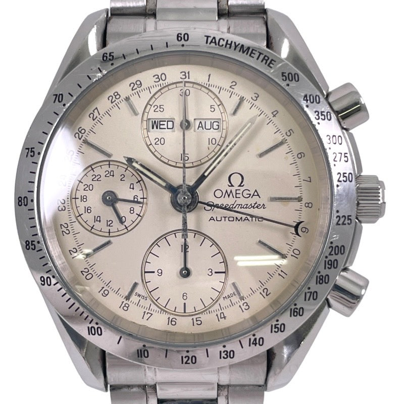 【OMEGA】オメガ スピードマスター 3521.30 腕時計 ステンレススチールメンズ 自動巻き トリプルカレンダー クロノグラフ