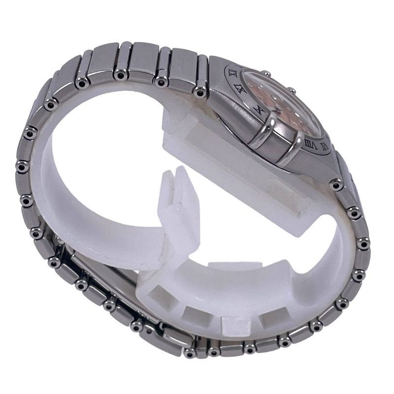 OMEGA オメガ コンステレーションミニ 16Pダイヤインデックス 1999本限定 1564.66 腕時計 ステンレススチール ピンク【中古】 レディース